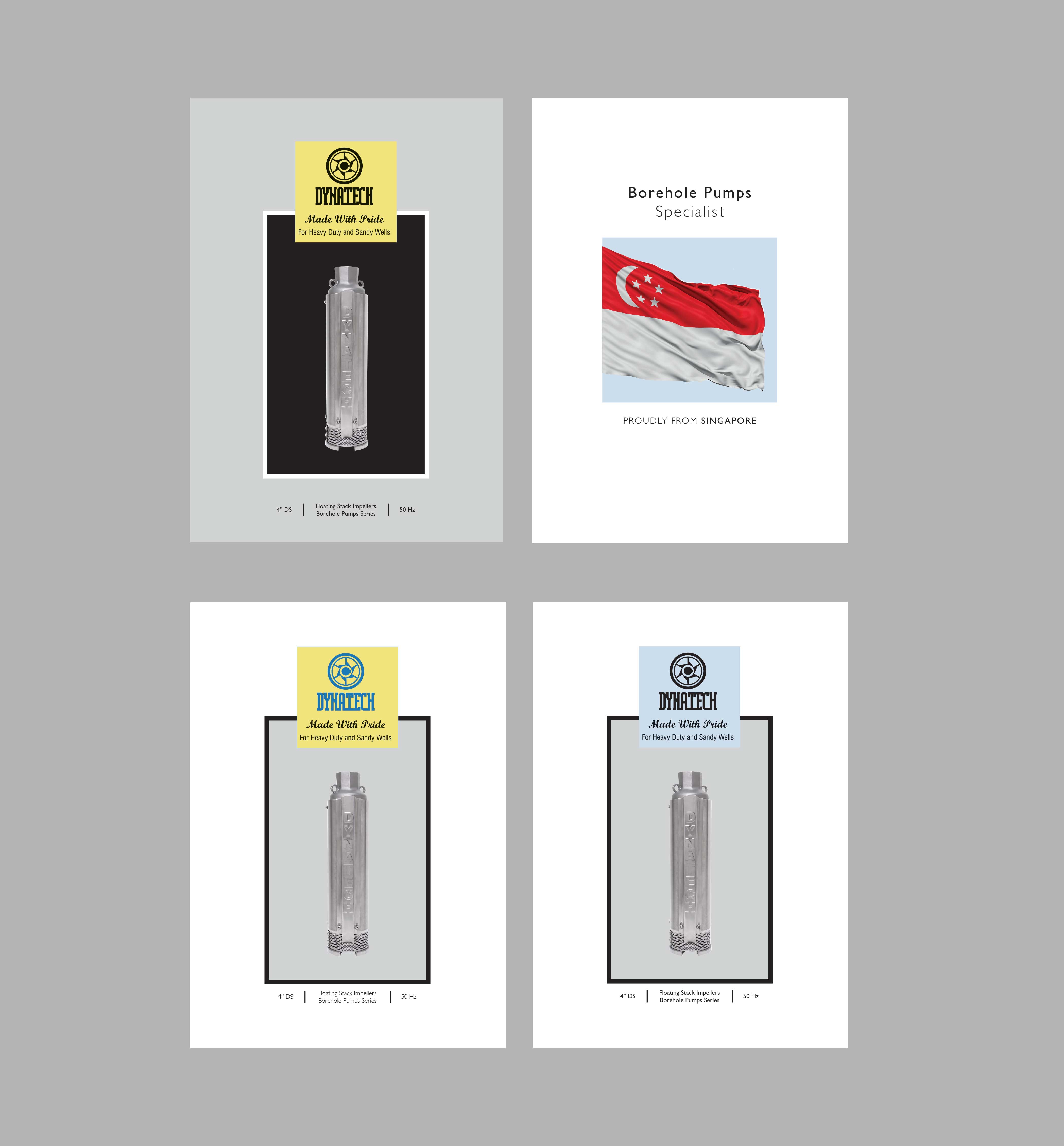 Catalogue Design by Creative D2024 for Dynatech Pumps | Design #29521886