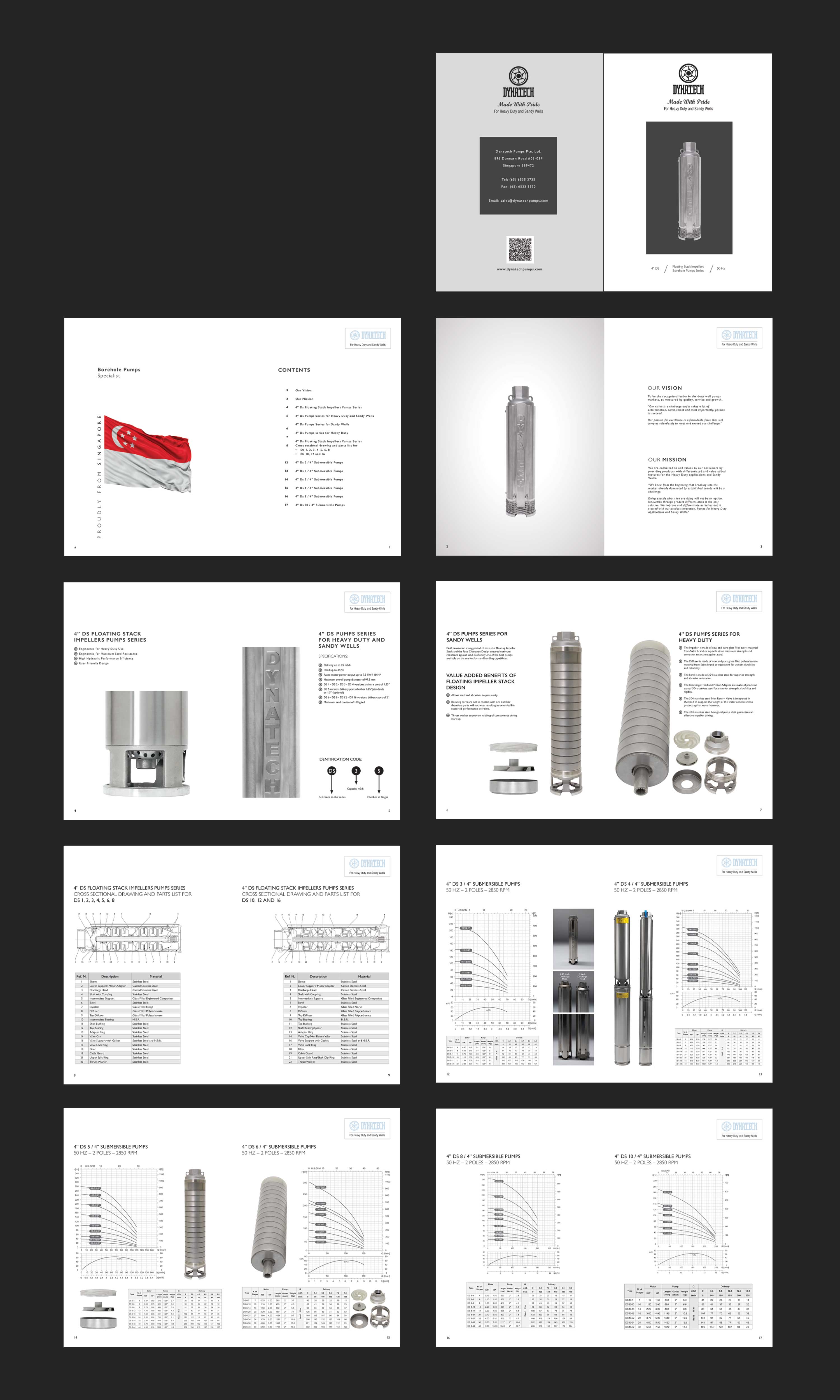 Catalogue Design by Creative D2024 for Dynatech Pumps | Design #29542935