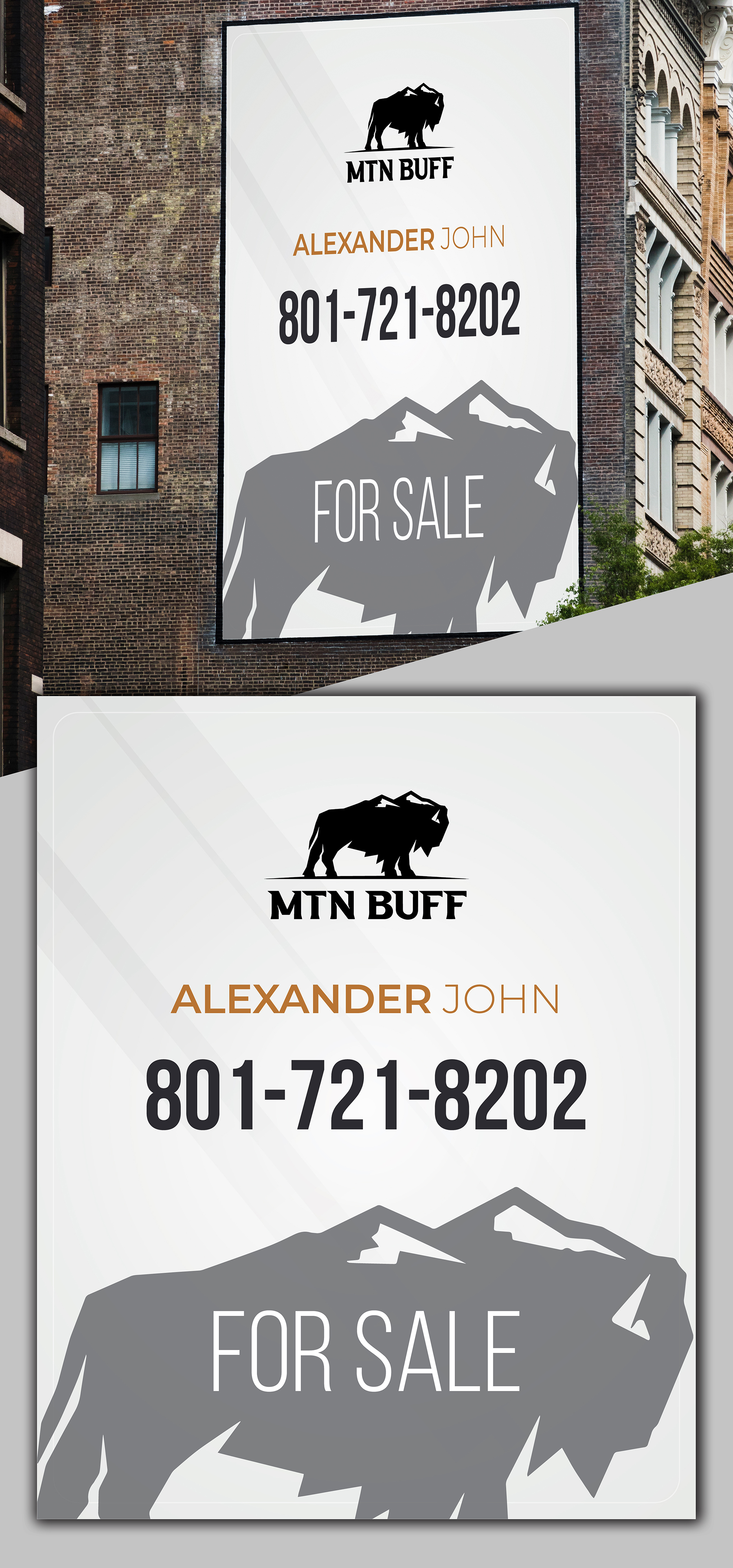 Signage Design by creativemood438 for this project | Design #29536720