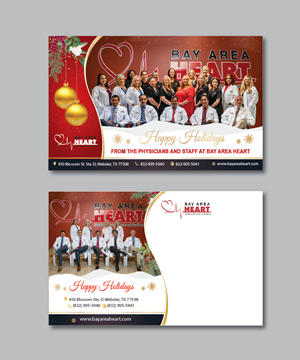 Postcard Design by alex989 for Bay Area Heart | Design: #29512693