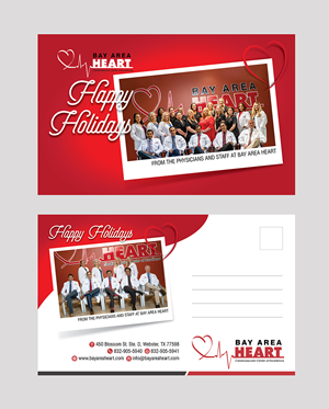 Postcard Design by atularts for Bay Area Heart | Design: #29511650