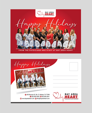Postcard Design by atularts for Bay Area Heart | Design: #29513088