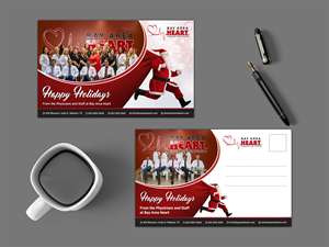 Postcard Design by GraphicsGuru for Bay Area Heart | Design: #29512392