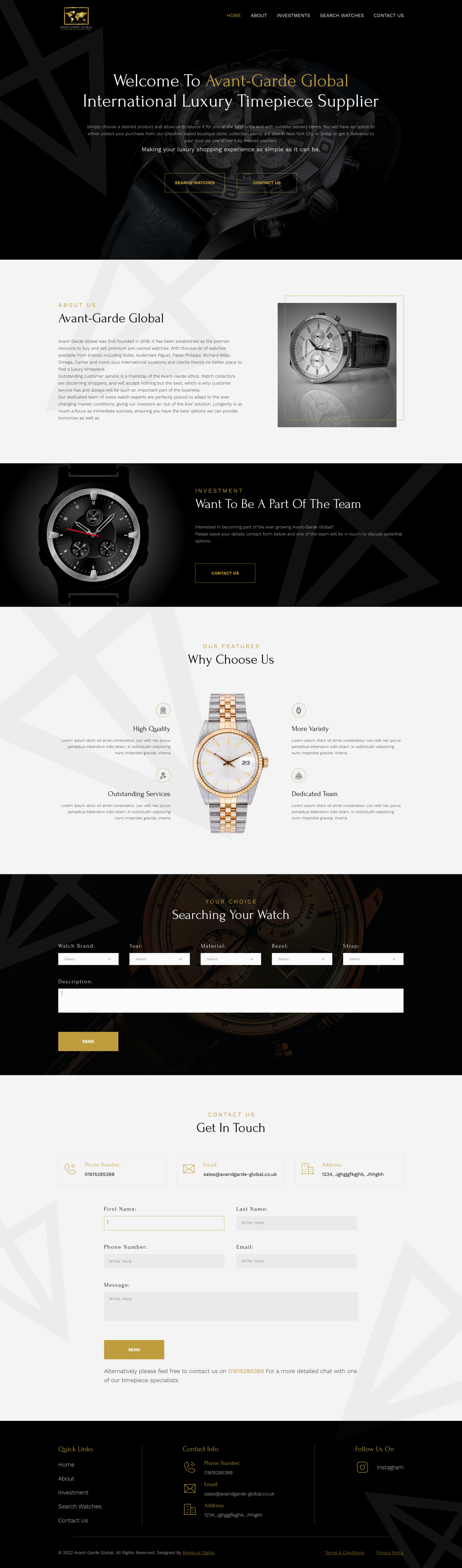Web Design by SidraSultana for this project | Design #29518538