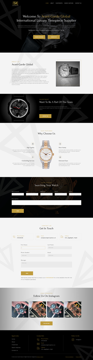 Web Design by SidraSultana for this project | Design: #29592422