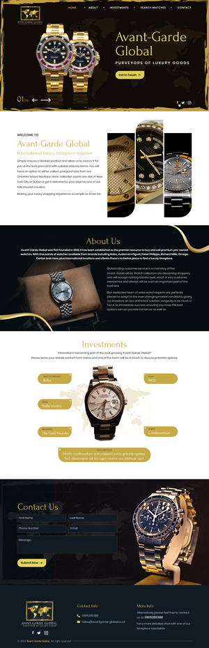 Web Design by sai.designer87 for this project | Design: #29525607