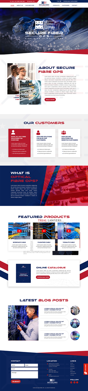 Web Design by MAHABA for New Zealand Data Limited | Design: #29519195