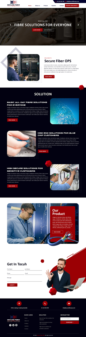 Web Design by sai.designer87 for New Zealand Data Limited | Design: #29518160