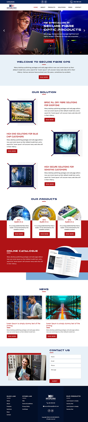 Web Design by sai.designer87 for New Zealand Data Limited | Design: #29521909