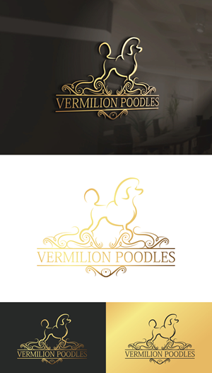 Logo-Design von design 125 für Vermilion Poodles | Design: #29514455