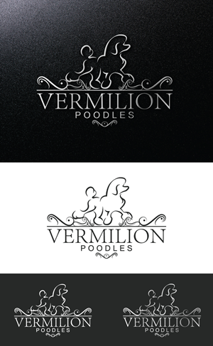 Diseño de Logo por design 125 para Vermilion Poodles | Diseño: #29519804