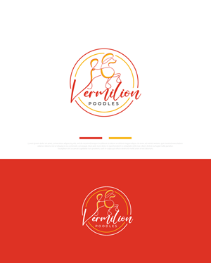 Diseño de Logo por ecorokerz para Vermilion Poodles | Diseño: #29515792