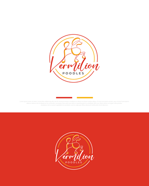 Diseño de Logo por ecorokerz para Vermilion Poodles | Diseño: #29516351