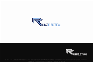 Russo Electrical | Logo Design by Senseless