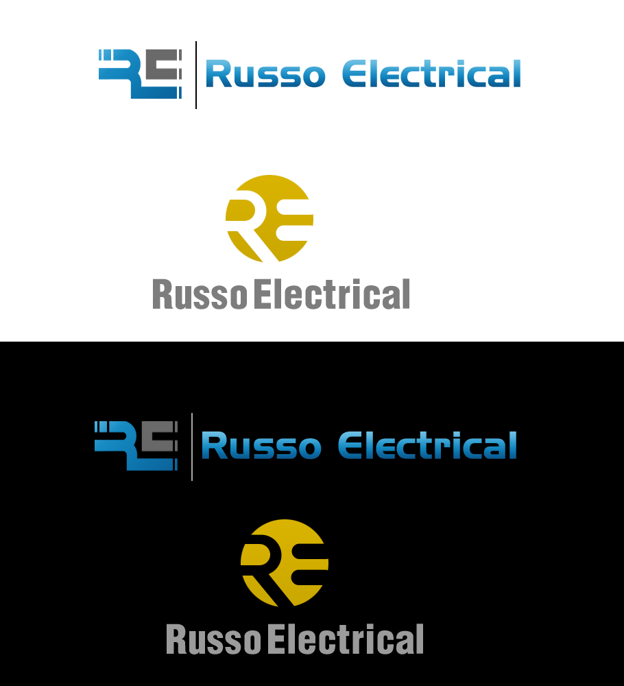 Logo Design by Jumki for Russo Electrical | Design #3106393