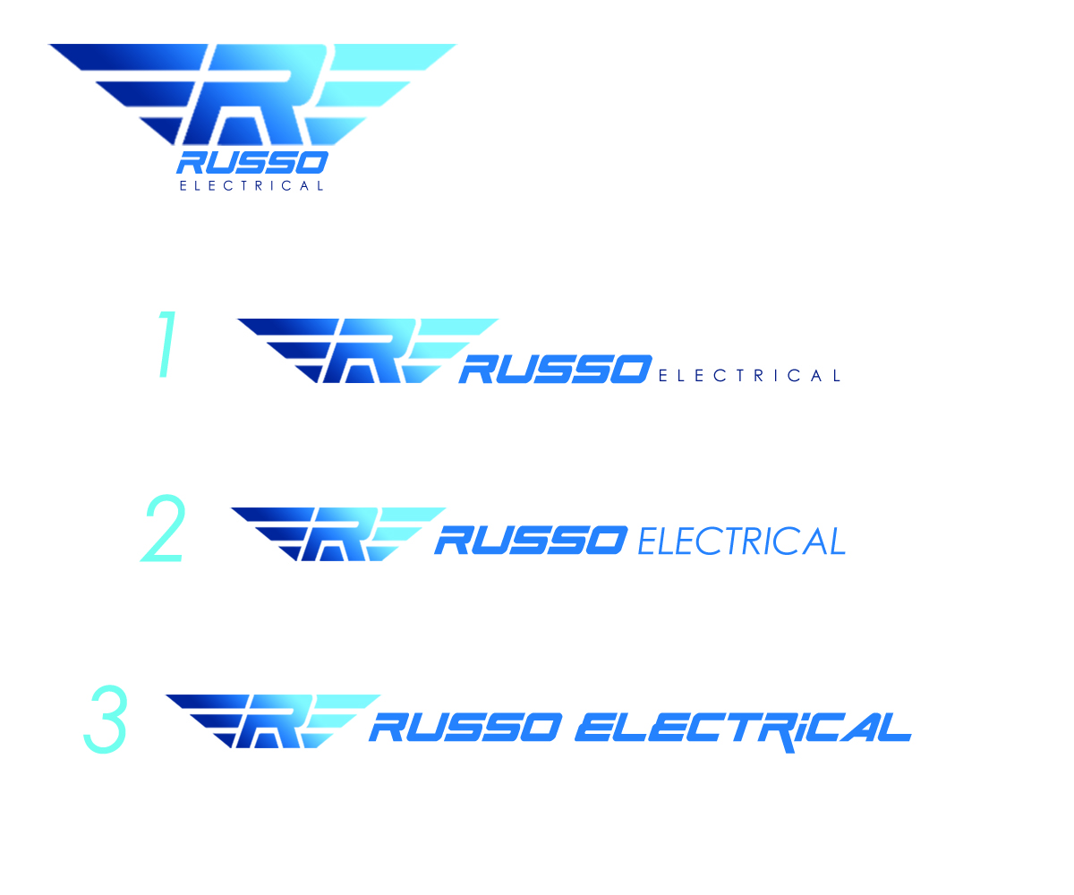 Logo Design by midorichan for Russo Electrical | Design #3109228