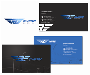 Logo Design by midorichan for Russo Electrical | Design: #3114236