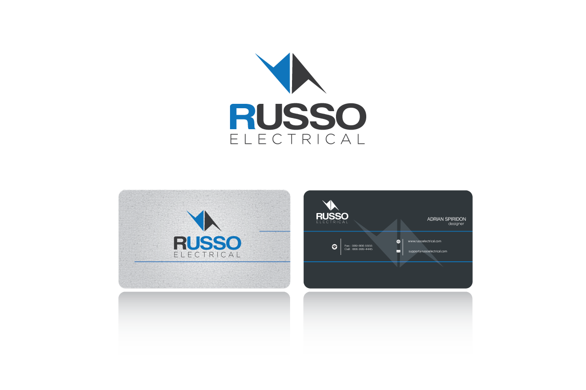 Diseño de Logo por hirundo.design para Russo Electrical | Diseño #3103761