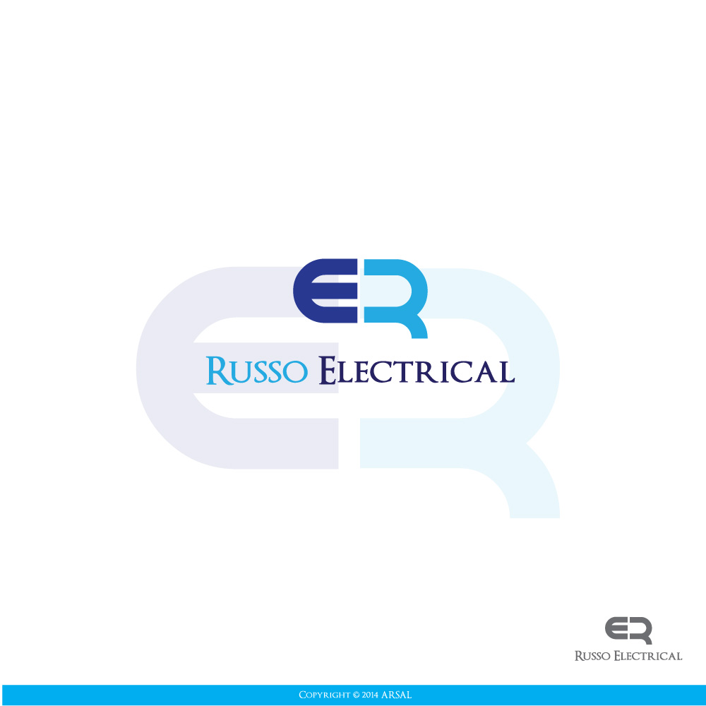 Logo Design by ARSLAN YASEEN ABBASI for Russo Electrical | Design #3117597