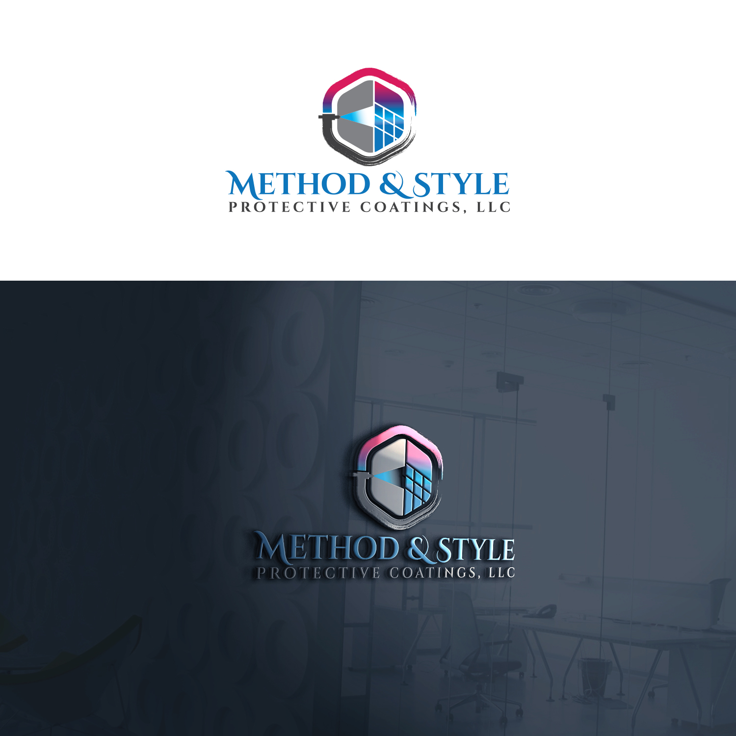 Logo Design by Maxo-Biz for Method & Style Protective Coatings, LLC | Design #29529073