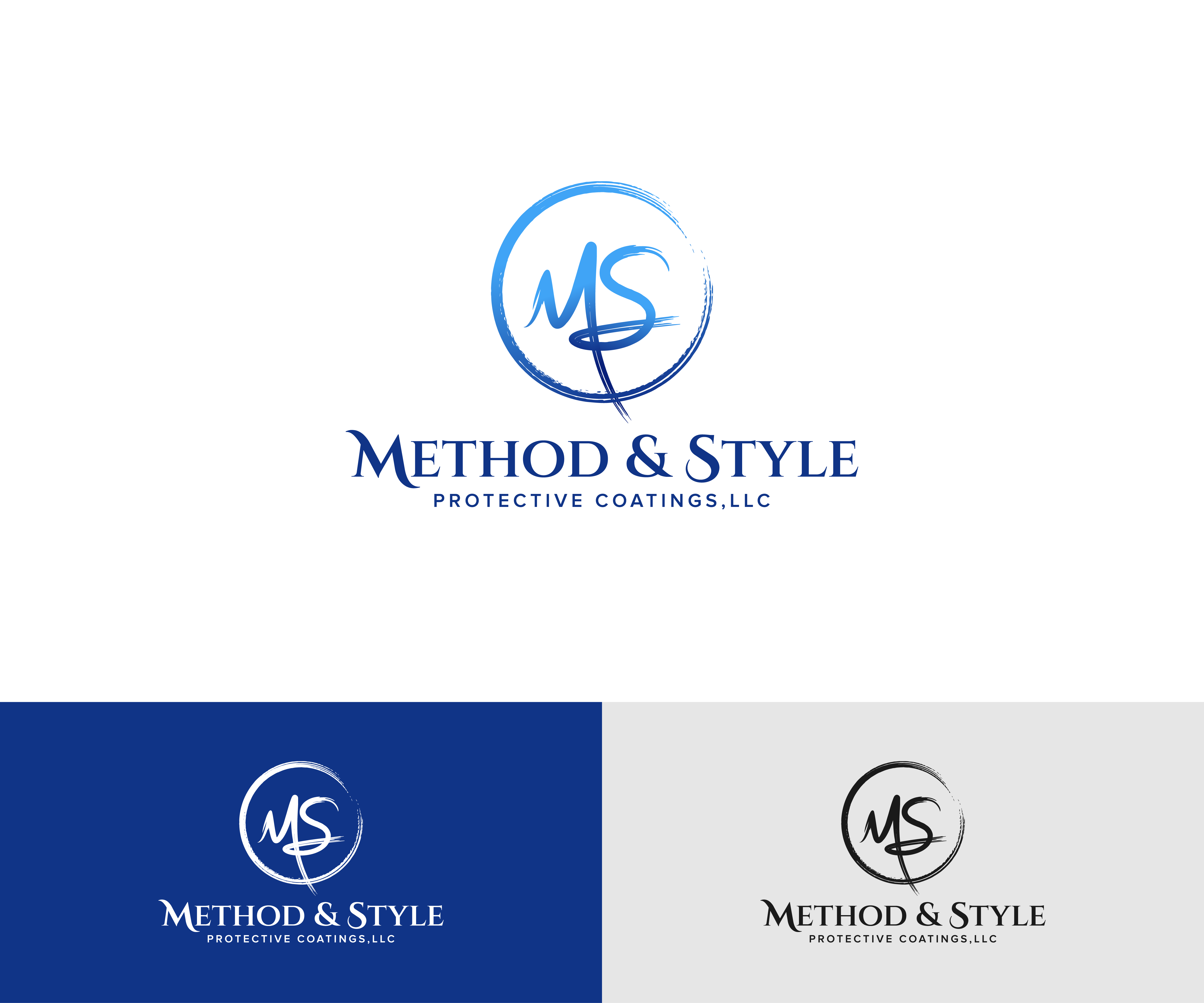 Logo Design by N M Designs for Method & Style Protective Coatings, LLC | Design #29551866