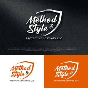 Logo Design by AlphabetZero.co.uk for Method & Style Protective Coatings, LLC | Design: #29521649