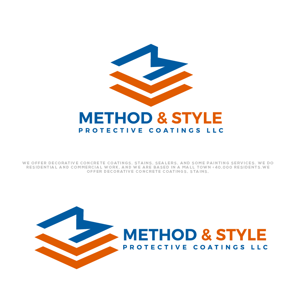 Logo Design by AlphabetZero.co.uk for Method & Style Protective Coatings, LLC | Design #29521654