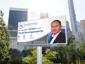 Billboard Design by Sun Creative for TK Vermögensberatung GmbH | Design: #29517672