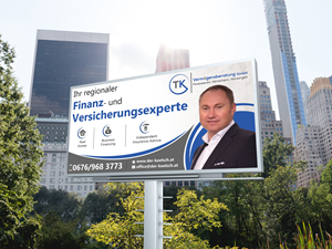 Design de Panneau par Sun Creative pour TK Vermögensberatung GmbH | Design : #29517699