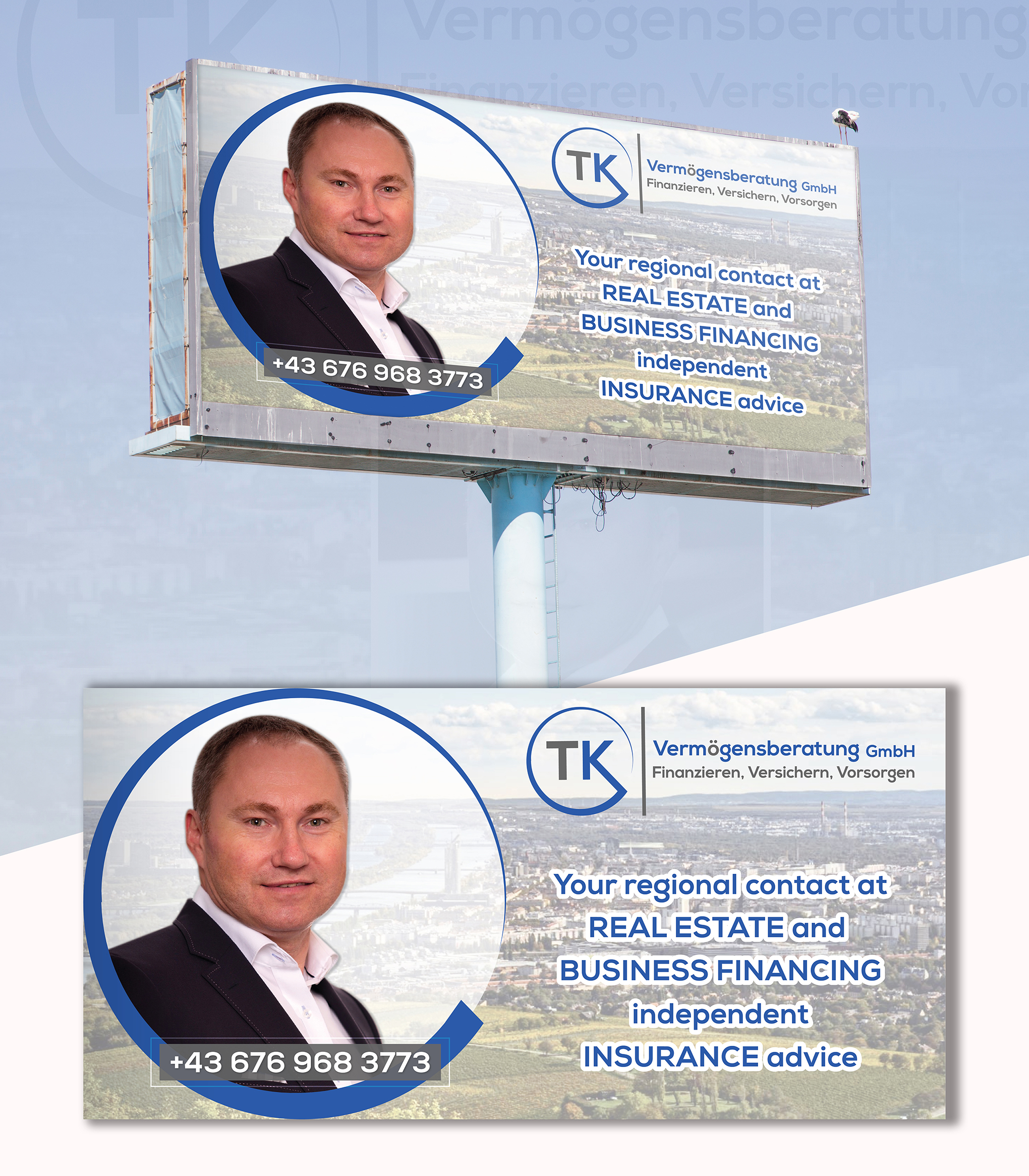 Billboard Design by creativemood438 for TK Vermögensberatung GmbH | Design #29518191