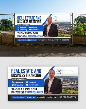 Design de Panneau par debdesign pour TK Vermögensberatung GmbH | Design : #29515806