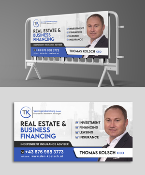 Design de Panneau par debdesign pour TK Vermögensberatung GmbH | Design : #29517673