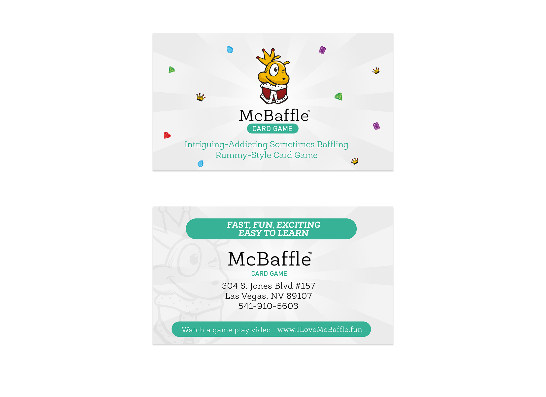 Business Card Design by davidsantacruz7 for McBaffle | Design #29538342