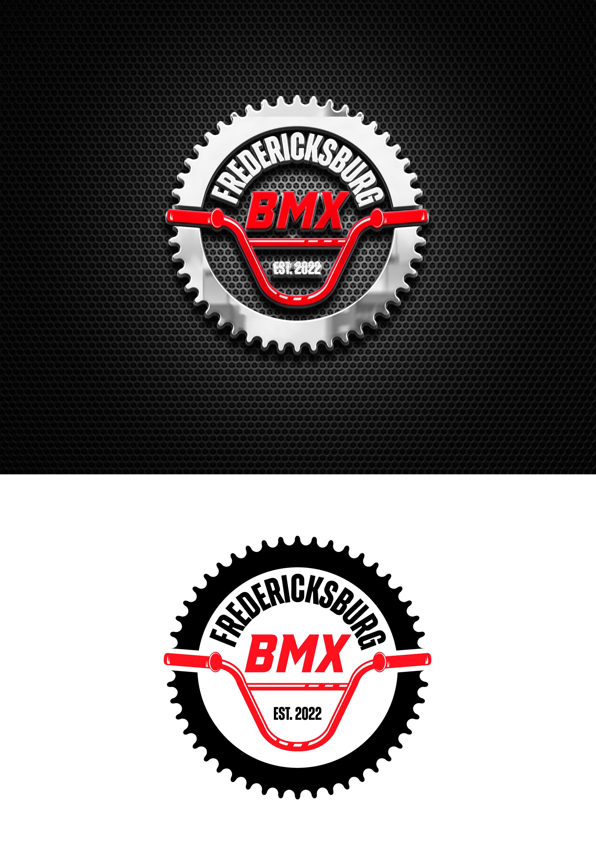 Logo Design by Sergio Coelho for Fredericksburg BMX | Design #29519399