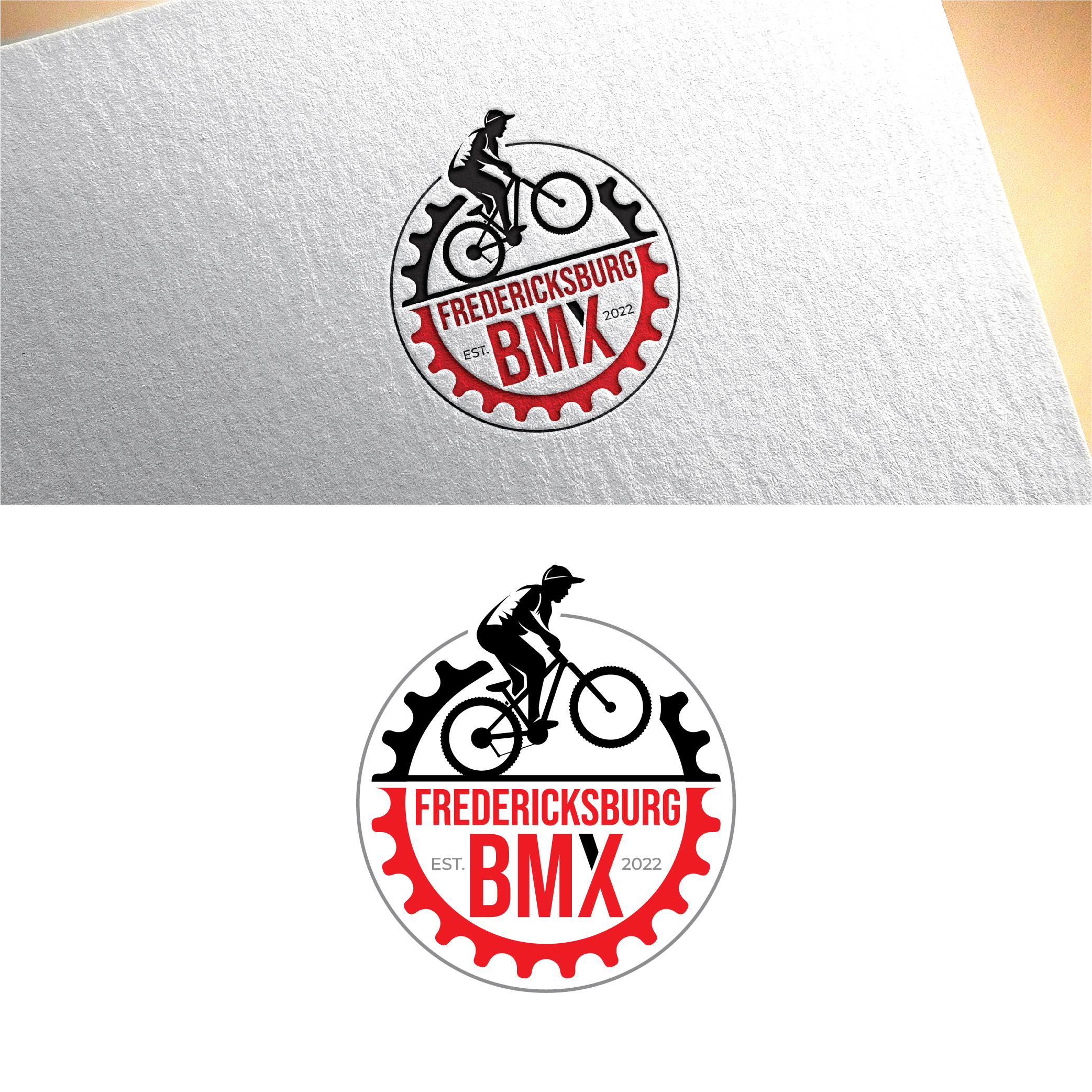 Logo Design by 3Guys for Fredericksburg BMX | Design #29546378