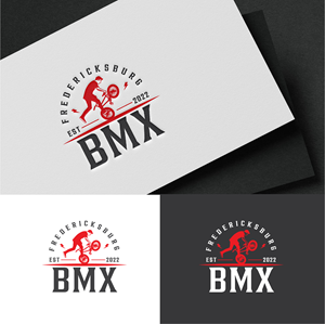 Logo Design by 3Guys for Fredericksburg BMX | Design: #29556985
