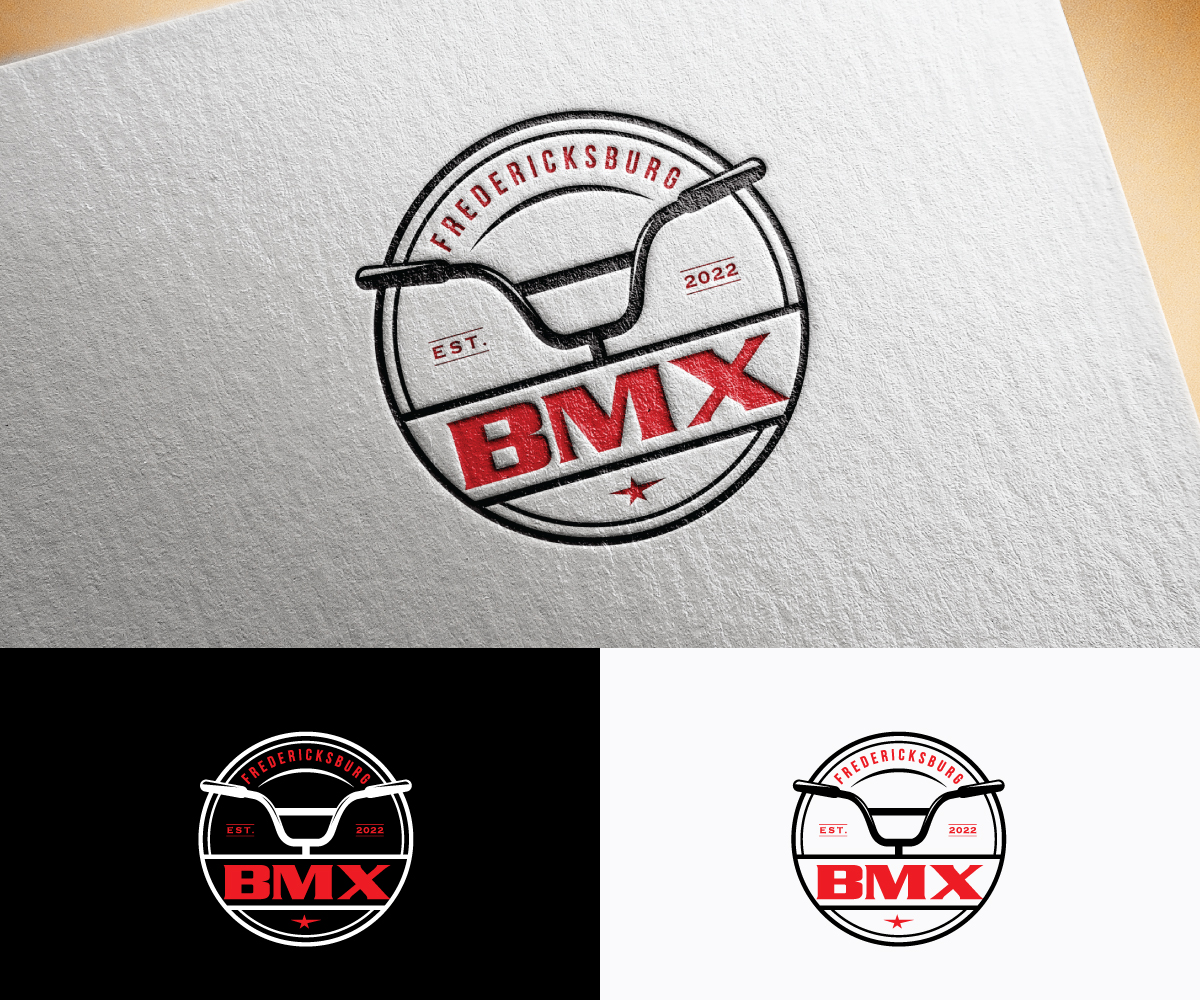Logo Design by step forward 2 for Fredericksburg BMX | Design #29516045