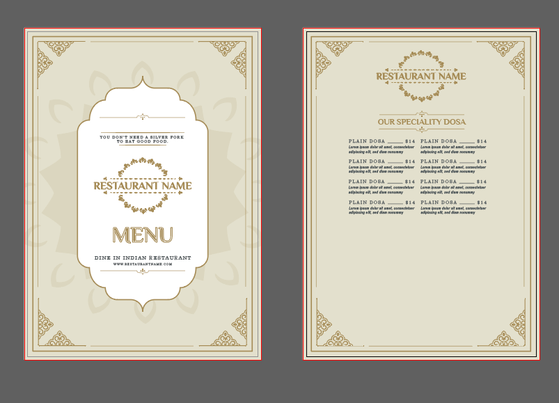 Menu Design by Publik Logo for this project | Design #29519029