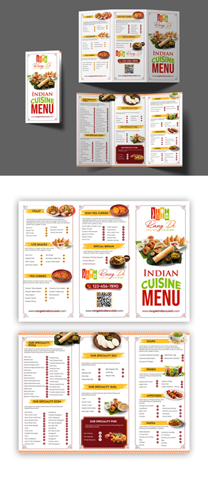 Menu Design by debdesign for this project | Design: #29524830