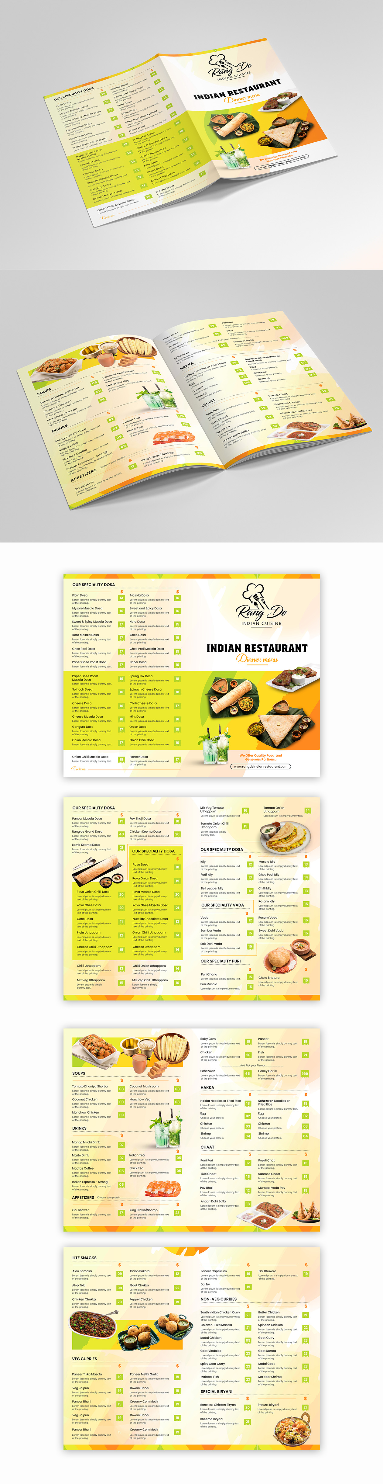 Design de Menu par debdesign pour ce projet | Design #29525658