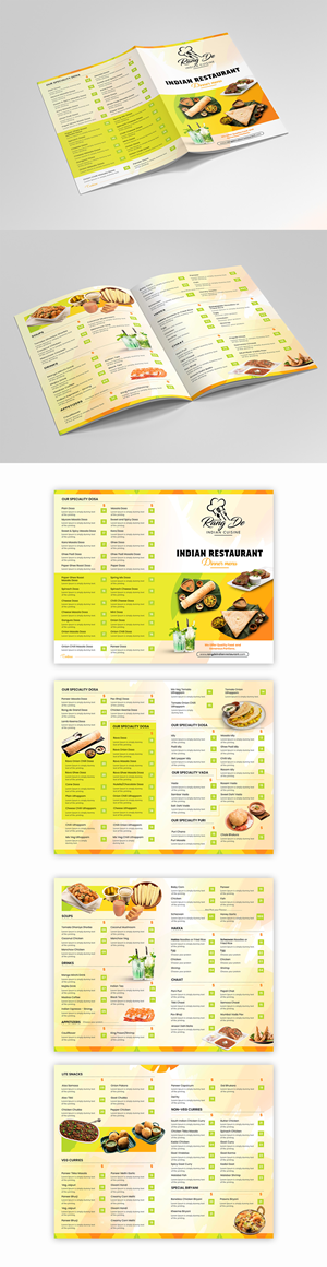 Menu Design by debdesign for this project | Design: #29525658