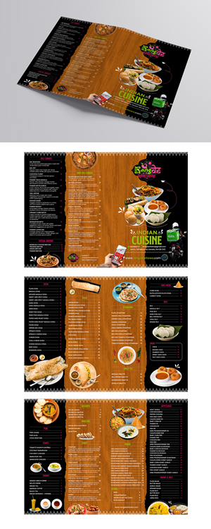 Menu Design by debdesign for this project | Design: #29552756