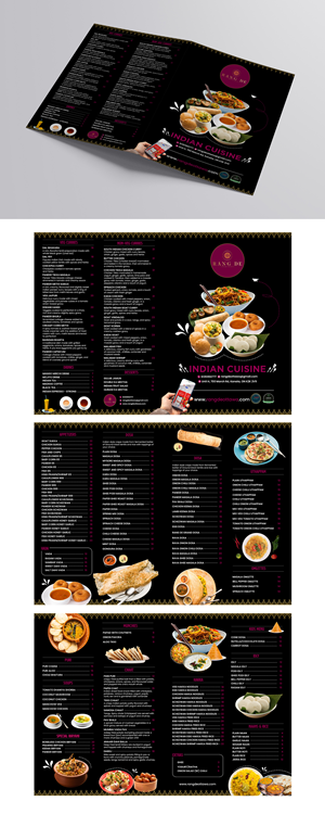 Menu Design by debdesign for this project | Design: #29559091