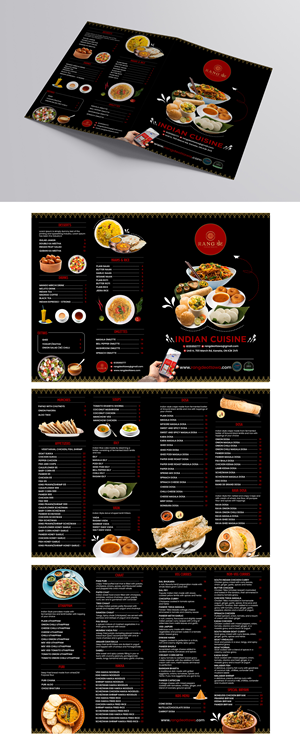 Menu Design by debdesign for this project | Design: #29565077
