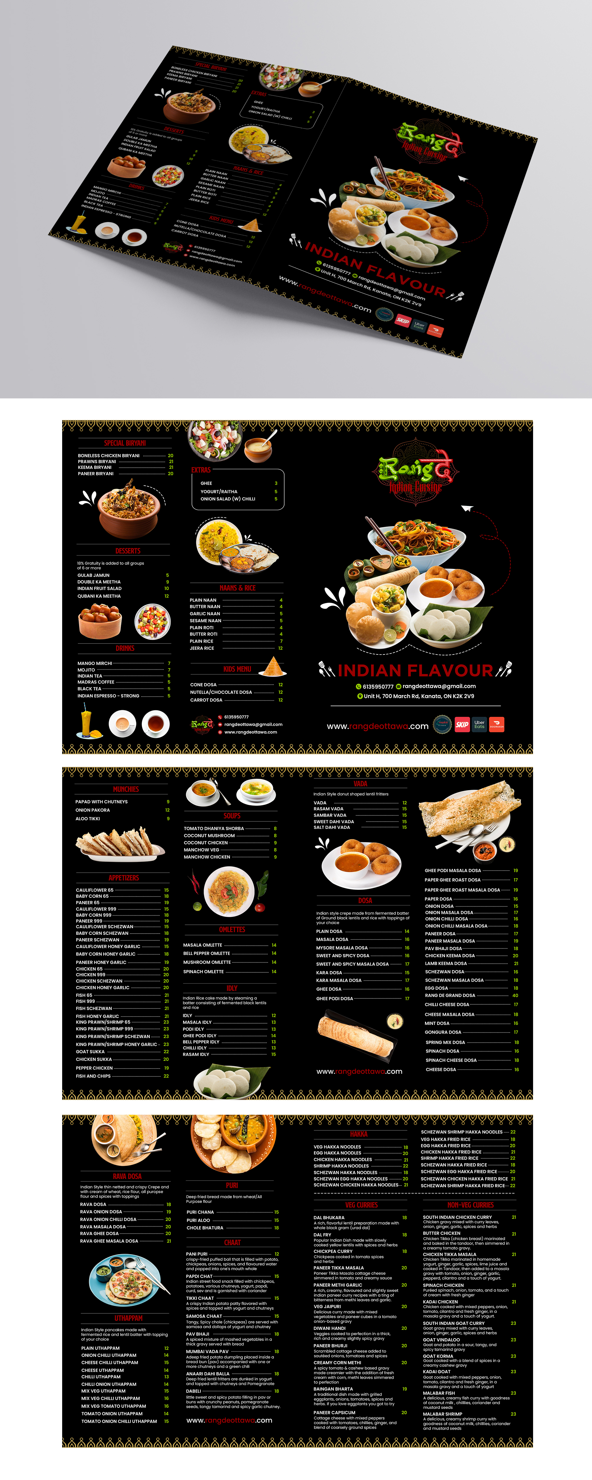 Design de Menu par debdesign pour ce projet | Design #29566657
