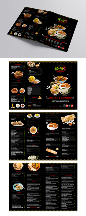 Menu Design by debdesign for this project | Design: #29566657