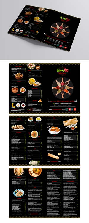 Menu Design by debdesign for this project | Design: #29566961