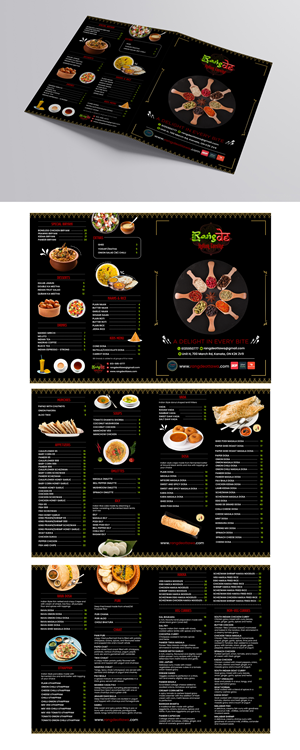 Menu Design by debdesign for this project | Design: #29567335