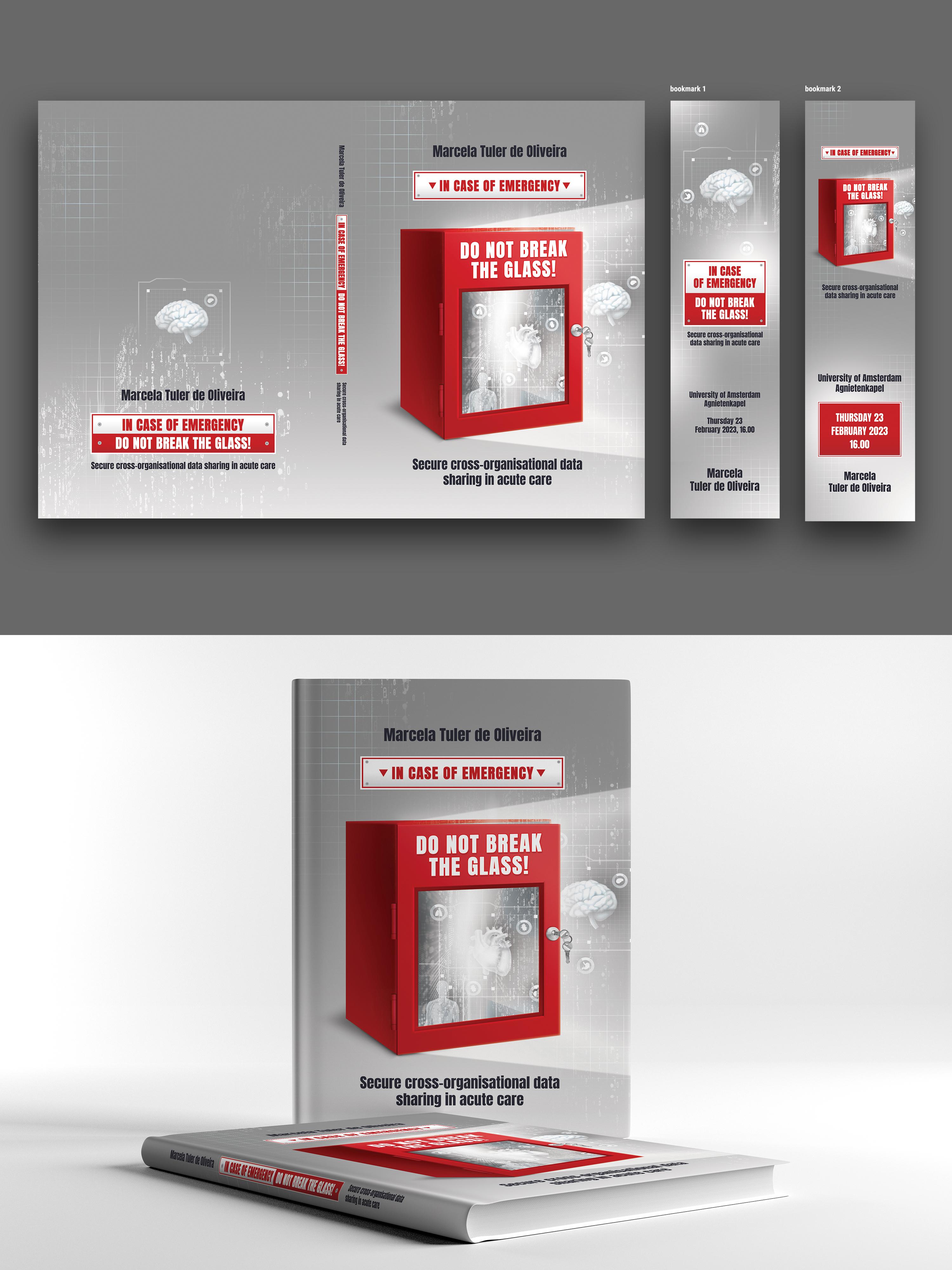 Book Cover Design by Oleksandra Den for this project | Design: #29600184