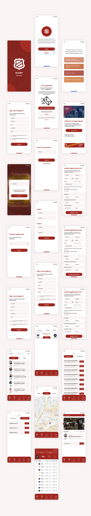 App Design by Amir Iqbal for this project | Design #29537387